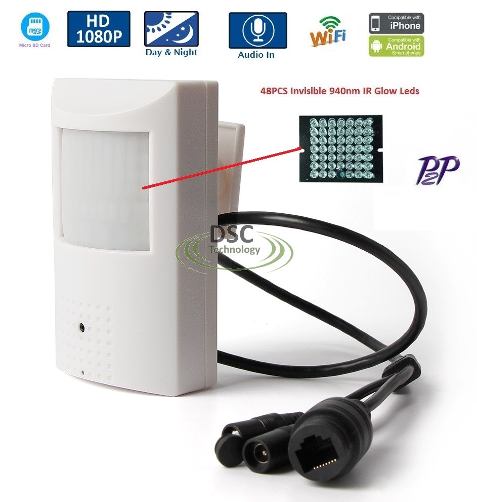 wireless hidden surveillance cameras with audio